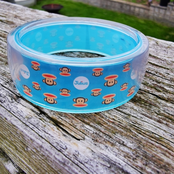 Paul Frank Julius the Monkey Plastic Child's Bracelet ~ 2012 for McDonalds - Picture 5 of 13